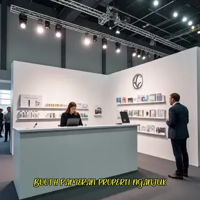 Booth Pameran Properti Nganjuk